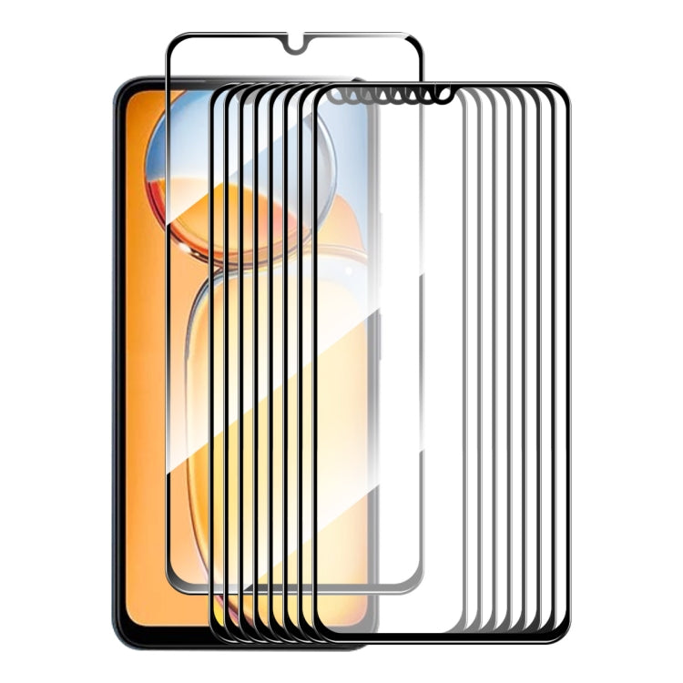 Pellicola vetro temperato 10 pezzi per Xiaomi compatibili