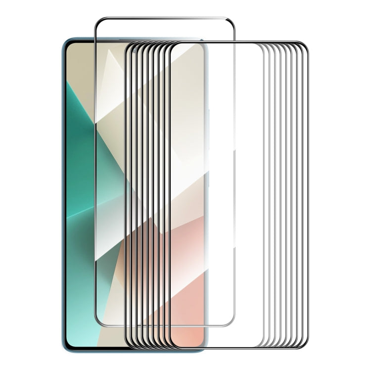 Pellicola vetro temperato 10 pezzi per Xiaomi compatibili