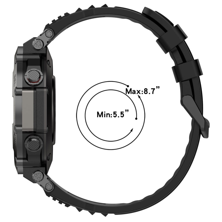 Cinturino sportivo in silicone, For Amazfit T-Rex Ultra
