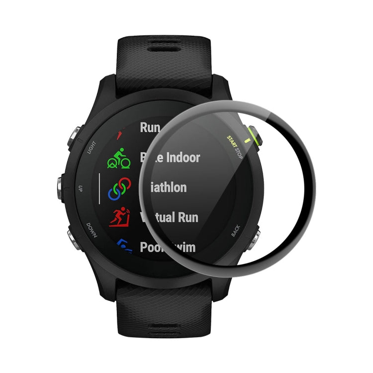 ENKAY 3D Full Coverage Soft PC Edge + Pellicola proteggi schermo PMMA HD, For GarminMove Sport / Trend, For Garmin Forerunner 245 / 245 Music, For Garmin Venu 3, For Garmin Venu 3S