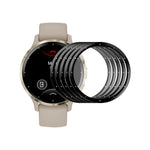 5 pezzi ENKAY 3D Full Coverage Soft PC Edge + PMMA HD Pellicola proteggi schermo, For Garmin Venu 3, For Garmin Venu 3S, For Garmin Active 5