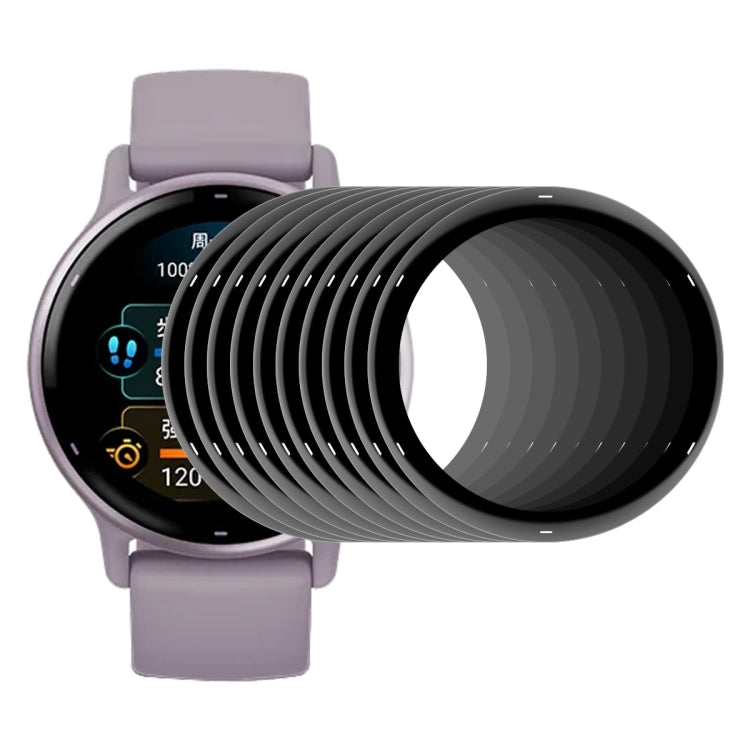 10 pezzi ENKAY 3D Full Coverage Soft PC Edge + PMMA HD Pellicola proteggi schermo, For GarminMove Sport / Trend, For Garmin Forerunner 245 / 245 Music, For Garmin Active 5