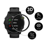 10 pezzi ENKAY 3D Full Coverage Soft PC Edge + PMMA HD Pellicola proteggi schermo, For GarminMove Sport / Trend, For Garmin Forerunner 245 / 245 Music, For Garmin Active 5