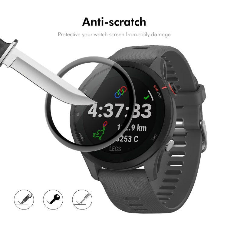 10 pezzi ENKAY 3D Full Coverage Soft PC Edge + PMMA HD Pellicola proteggi schermo, For GarminMove Sport / Trend, For Garmin Forerunner 245 / 245 Music, For Garmin Active 5