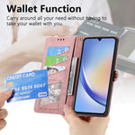 Custodia portafoglio in PU e TPU per Samsung Galaxy