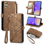 Custodia portafoglio con cerniera per Samsung Galaxy