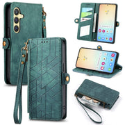Custodia portafoglio con cerniera per Samsung Galaxy