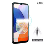 2 pezzi ENKAY Hat-Prince Full Glue Coverage Pellicola idrogel morbida antideflagrante, For Samsung Galaxy A07, For Samsung Galaxy A17, For Samsung Galaxy M56, For Samsung Galaxy F16 / M16, For Samsung Galaxy F06 / M06, For Samsung Galaxy A36 5G / A56 5...