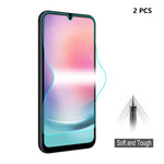 2 pezzi ENKAY Hat-Prince Full Glue Coverage Pellicola idrogel morbida antideflagrante, For Samsung Galaxy A07, For Samsung Galaxy A17, For Samsung Galaxy M56, For Samsung Galaxy F16 / M16, For Samsung Galaxy F06 / M06, For Samsung Galaxy A36 5G / A56 5...