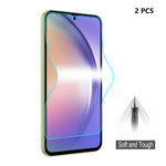2 pezzi ENKAY Hat-Prince Full Glue Coverage Pellicola idrogel morbida antideflagrante, For Samsung Galaxy A07, For Samsung Galaxy A17, For Samsung Galaxy M56, For Samsung Galaxy F16 / M16, For Samsung Galaxy F06 / M06, For Samsung Galaxy A36 5G / A56 5...