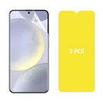 2 pezzi ENKAY Hat-Prince Full Glue Coverage Pellicola idrogel morbida antideflagrante, For Samsung Galaxy A07, For Samsung Galaxy A17, For Samsung Galaxy M56, For Samsung Galaxy F16 / M16, For Samsung Galaxy F06 / M06, For Samsung Galaxy A36 5G / A56 5...