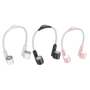 Ventilatore sportivo pigro con collo senza lama a turbina a doppia testa di lunga durata, Black, White, Pink