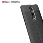 Custodia antiurto in TPU con texture Litchi per Xiaomi Redmi k20 / k20Pro, For Redmi K20
