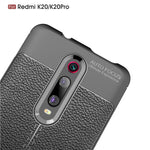 Custodia antiurto in TPU con texture Litchi per Xiaomi Redmi k20 / k20Pro, For Redmi K20