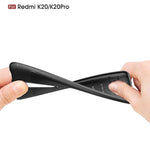 Custodia antiurto in TPU con texture Litchi per Xiaomi Redmi k20 / k20Pro, For Redmi K20