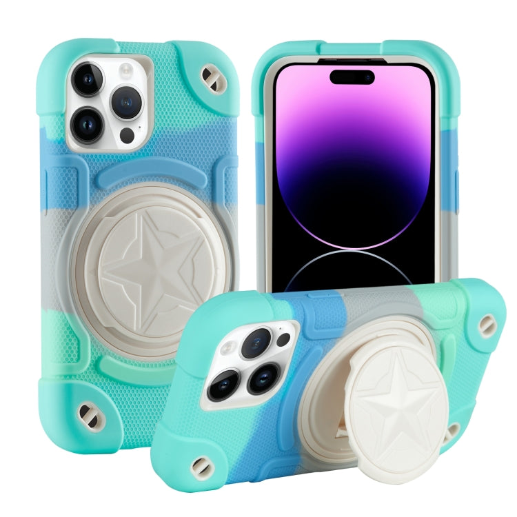 Custodia in silicone ibrida per iPhone 14 e 14 Pro Max
