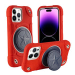 Custodia in silicone ibrida per iPhone 14 e 14 Pro Max
