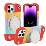 Custodia in silicone ibrida per iPhone 14 e 14 Pro Max