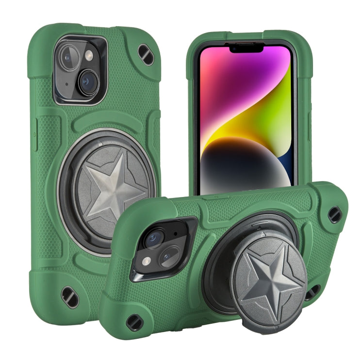 Custodia in silicone ibrida per iPhone 14 e 14 Pro Max