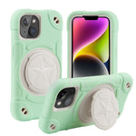 Custodia in silicone ibrida per iPhone 14 e 14 Pro Max
