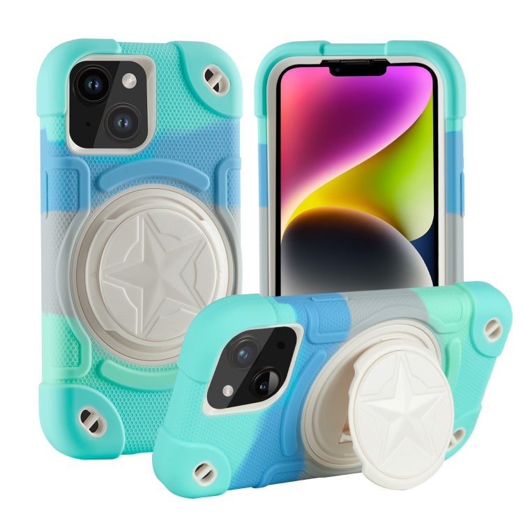 Custodia in silicone ibrida per iPhone 14 e 14 Pro Max