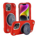 Custodia in silicone ibrida per iPhone 14 e 14 Pro Max