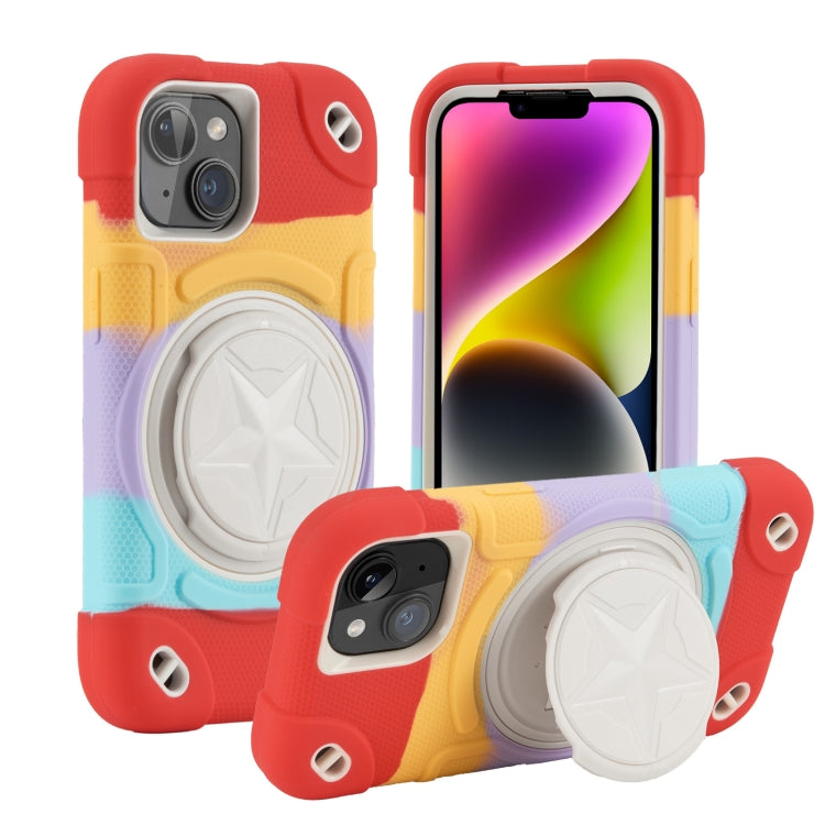 Custodia in silicone ibrida per iPhone 14 e 14 Pro Max