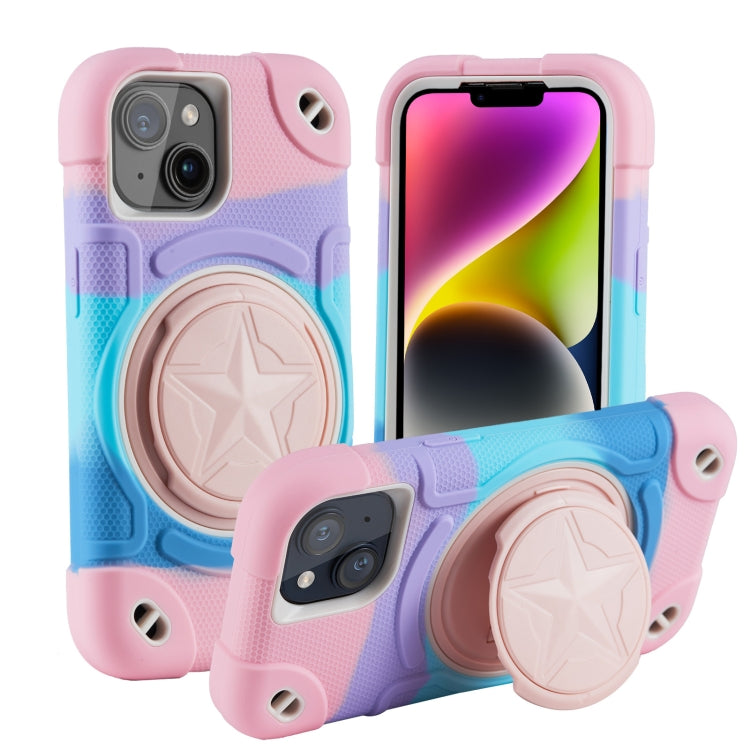 Custodia in silicone ibrida per iPhone 14 e 14 Pro Max
