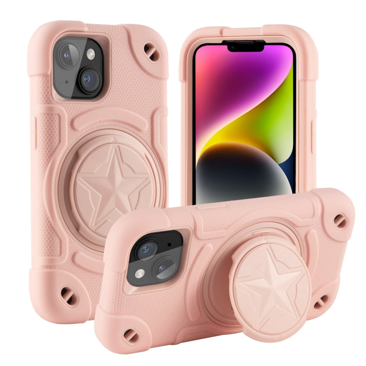 Custodia in silicone ibrida per iPhone 14 e 14 Pro Max