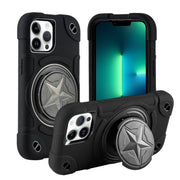 Custodia ibrida in silicone per iPhone 13 Pro Max