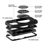 Custodia silicone ibrida per iPhone 13 Pro Max