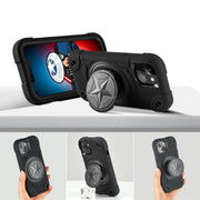 Custodia ibrida in silicone per iPhone 13 Pro Max