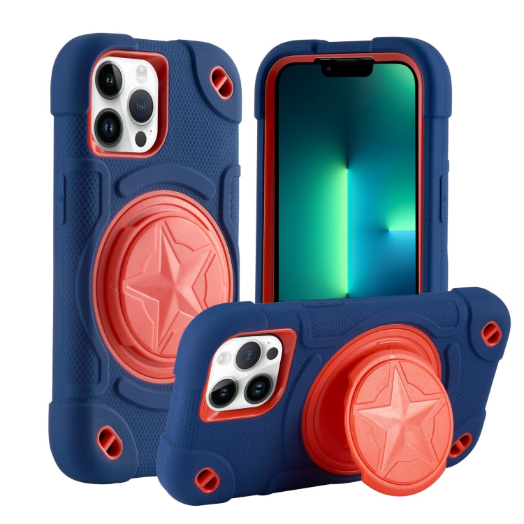 Custodia silicone ibrida per iPhone 13 Pro Max