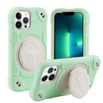 Custodia silicone ibrida per iPhone 13 Pro Max
