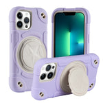 Custodia silicone ibrida per iPhone 13 Pro Max