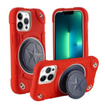Custodia silicone ibrida per iPhone 13 Pro Max