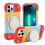 Custodia silicone ibrida per iPhone 13 Pro Max