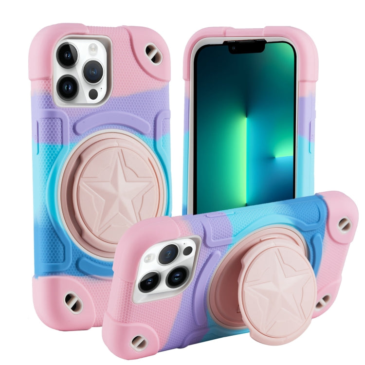 Custodia silicone ibrida per iPhone 13 Pro Max