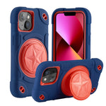 Custodia silicone ibrida per iPhone 13 Pro Max