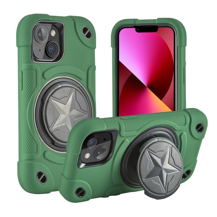 Custodia silicone ibrida per iPhone 13 Pro Max