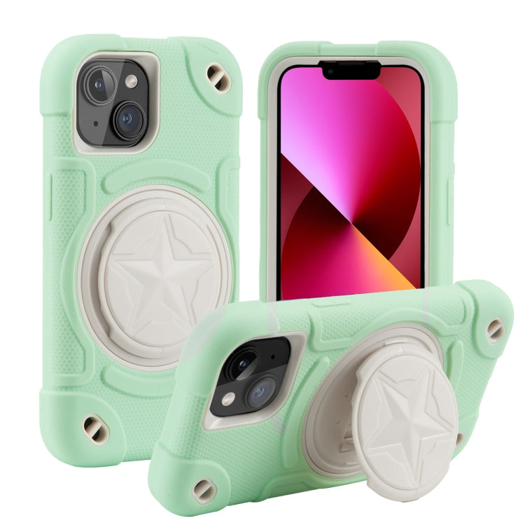 Custodia silicone ibrida per iPhone 13 Pro Max