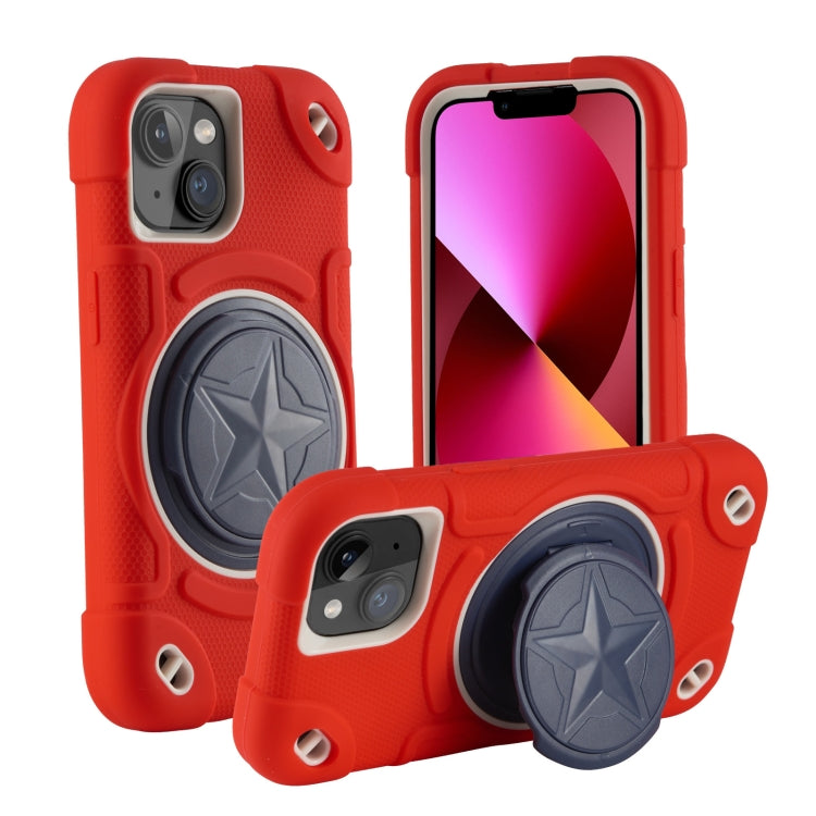 Custodia silicone ibrida per iPhone 13 Pro Max