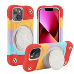 Custodia silicone ibrida per iPhone 13 Pro Max