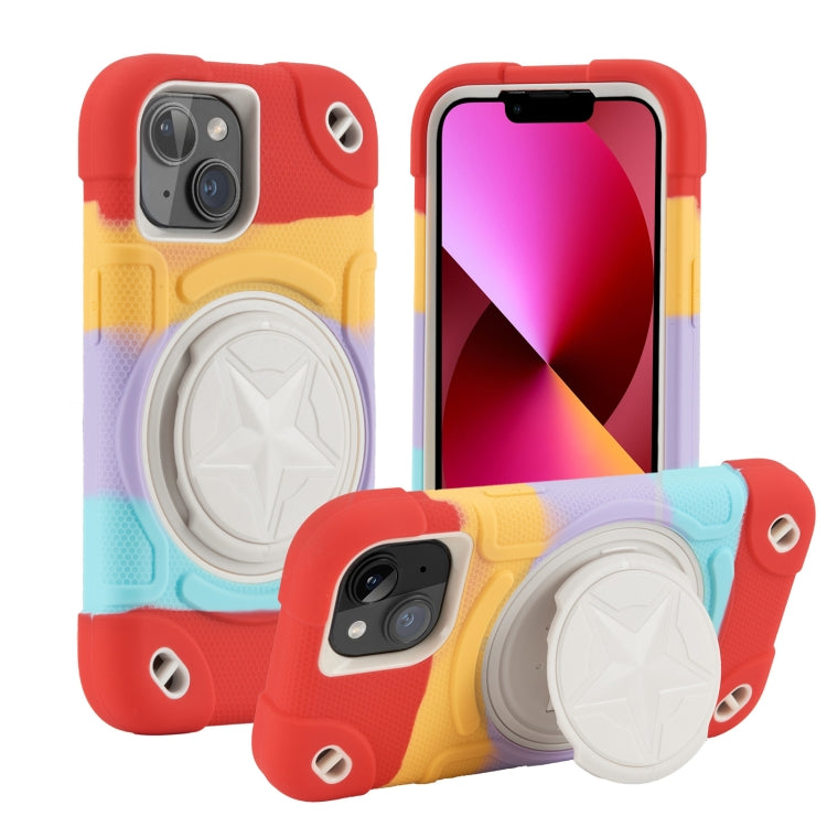 Custodia silicone ibrida per iPhone 13 Pro Max
