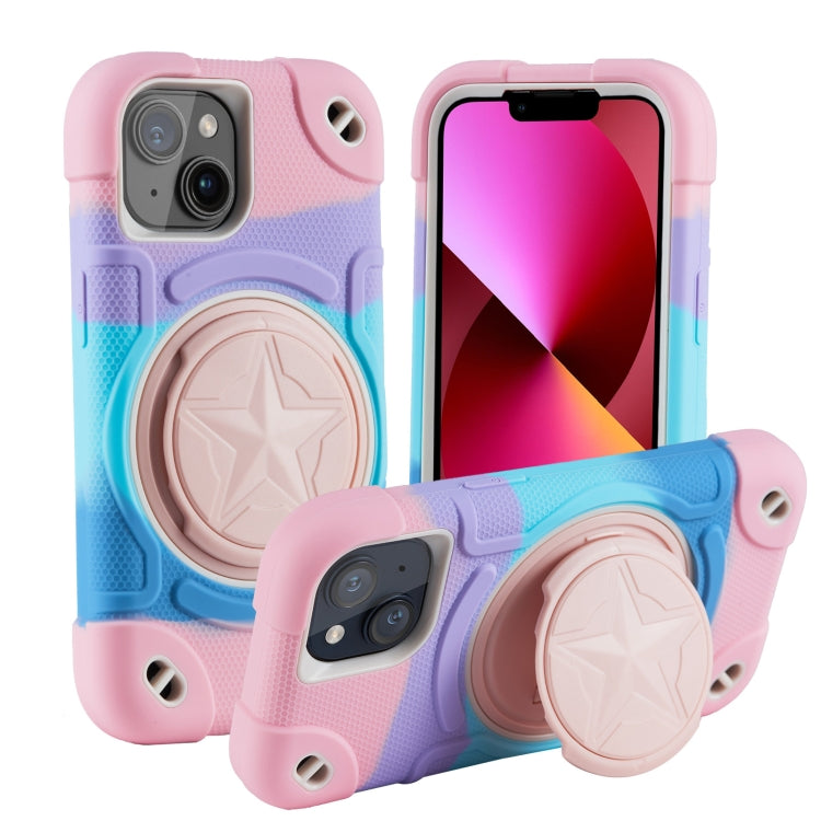 Custodia silicone ibrida per iPhone 13 Pro Max