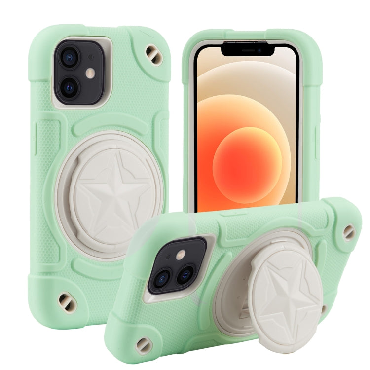 Custodia silicone ibrido per iPhone 12 e 12 Pro Max