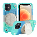 Custodia silicone ibrido per iPhone 12 e 12 Pro Max