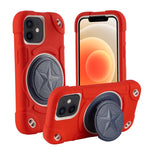 Custodia silicone ibrido per iPhone 12 e 12 Pro Max