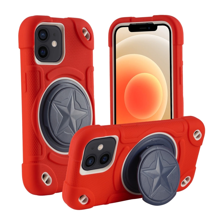 Custodia silicone ibrido per iPhone 12 e 12 Pro Max