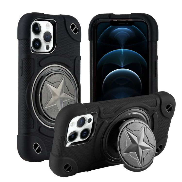 Custodia ibrida in silicone per iPhone 12 Pro